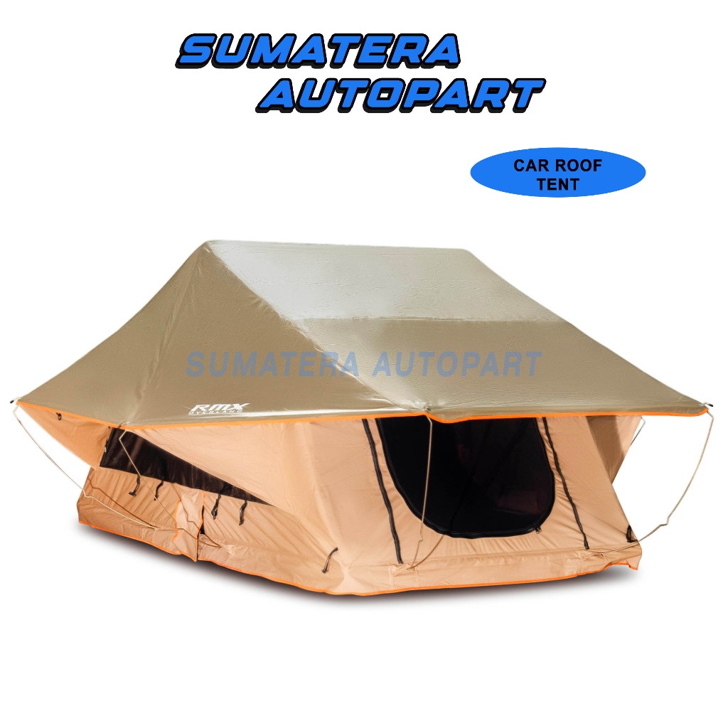 Rooftent Tenda Atap Mobil Forester Brand RMX Overland Tenda Camping Hiking Ukuran 240x140