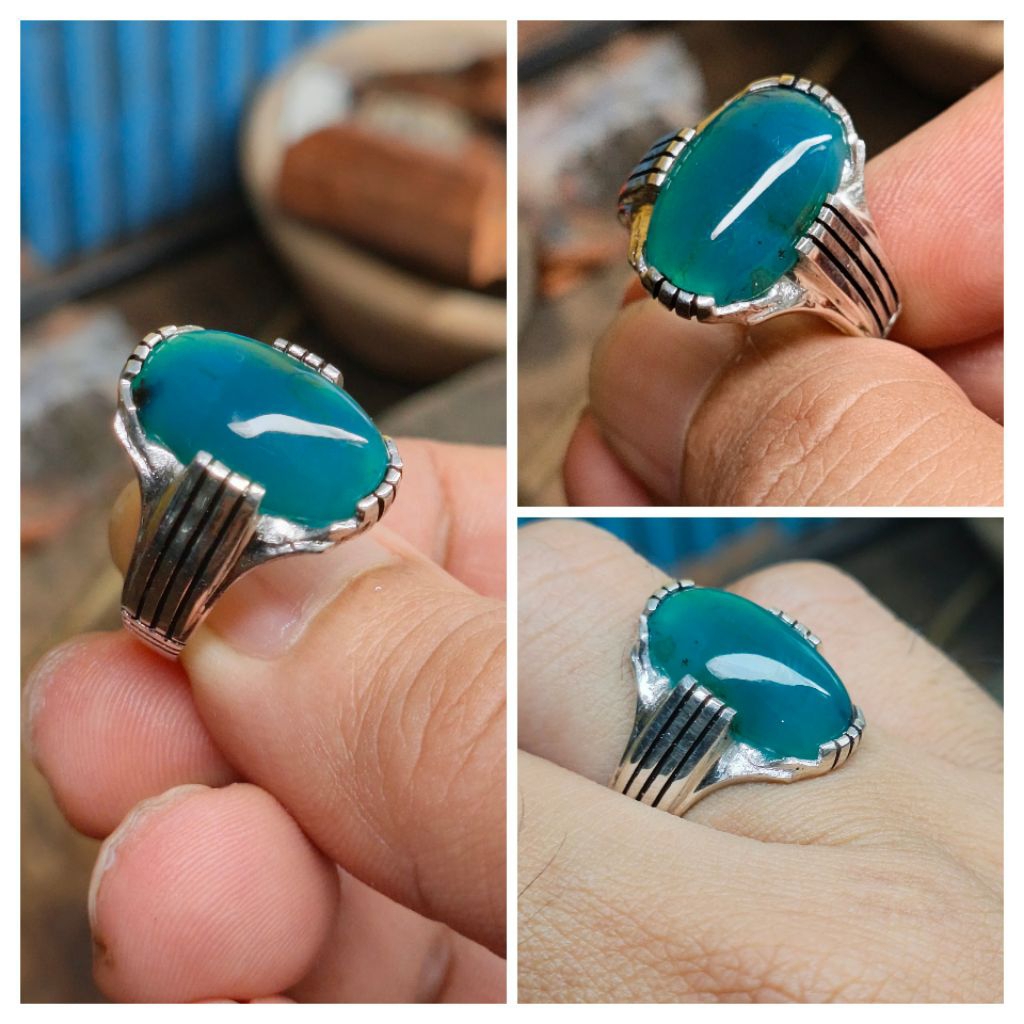 Bacan Ring Perak Handmade