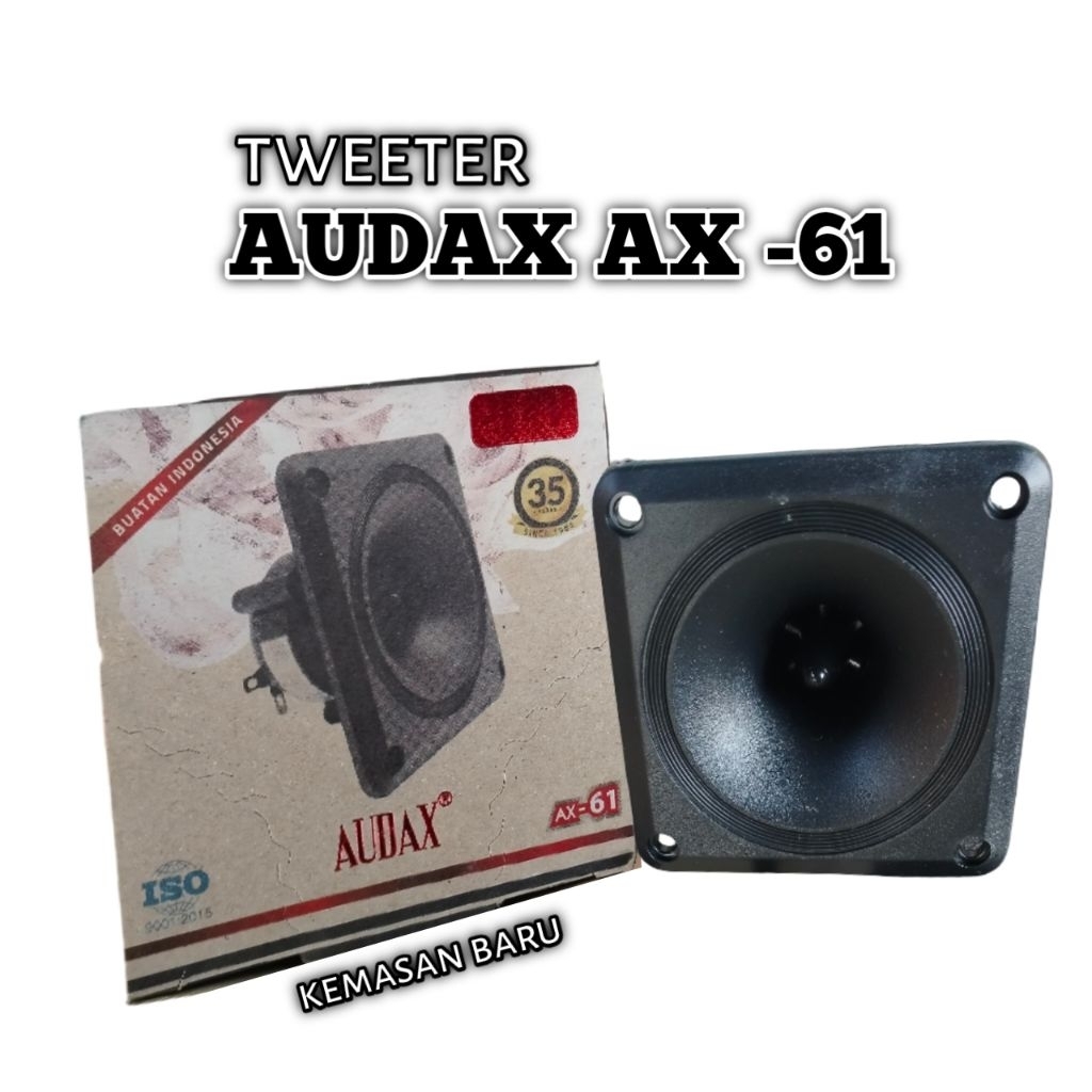 Tweeter Walet Audax AX-61 Original – Suara Inap & Panggil Burung Walet Terbaik”