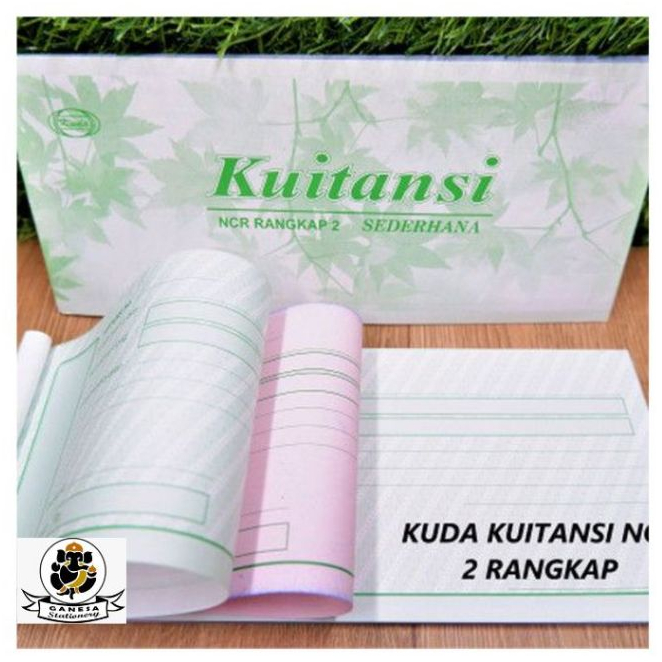 BUKU KWITANSI 2PLY KUDA SEDERHANA