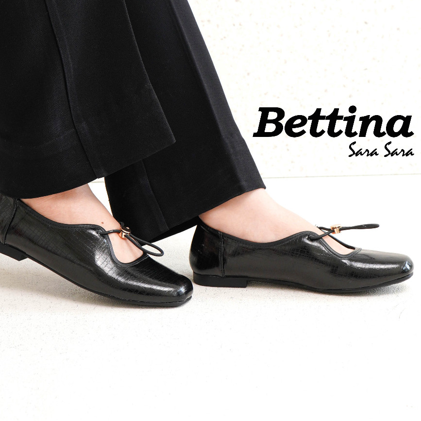 Sara Sara Bettina Sepatu wanita ballerina flatshoes tali
