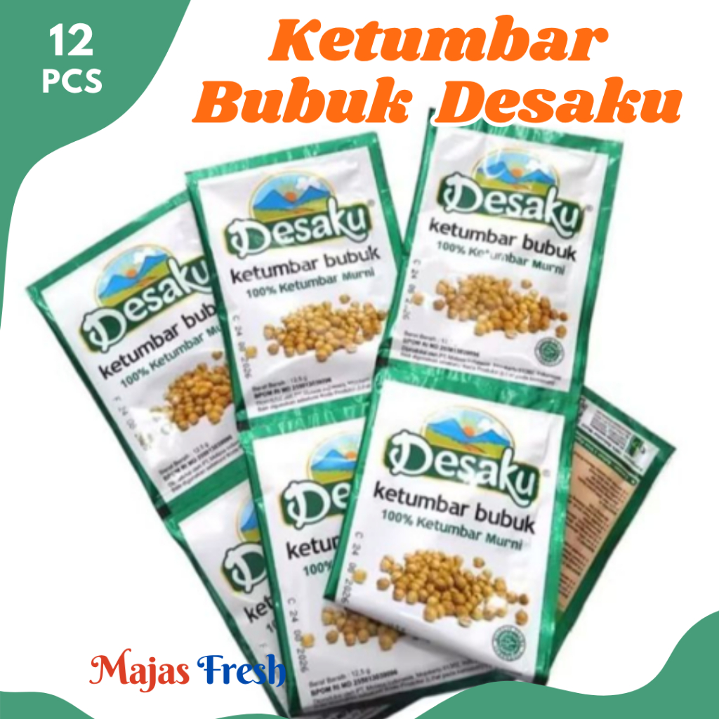 KETUMBAR BUBUK Desaku - Ketumbar Murni Bubuk Halus Desaku | 12 Bks - 150gr [ Harga Per PACK ]