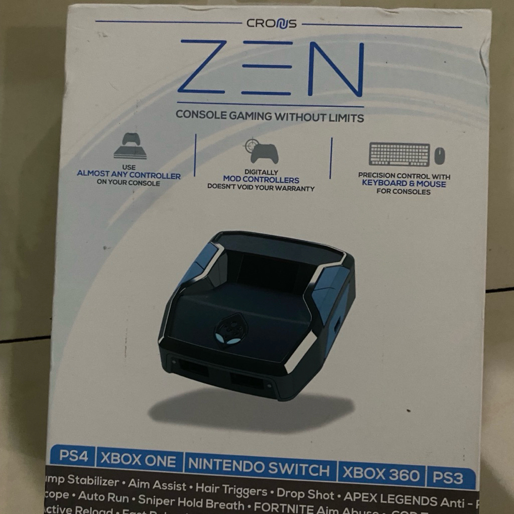 Cronus Zen Controller Emulator for Xbox, PS, Nintendo and PC.