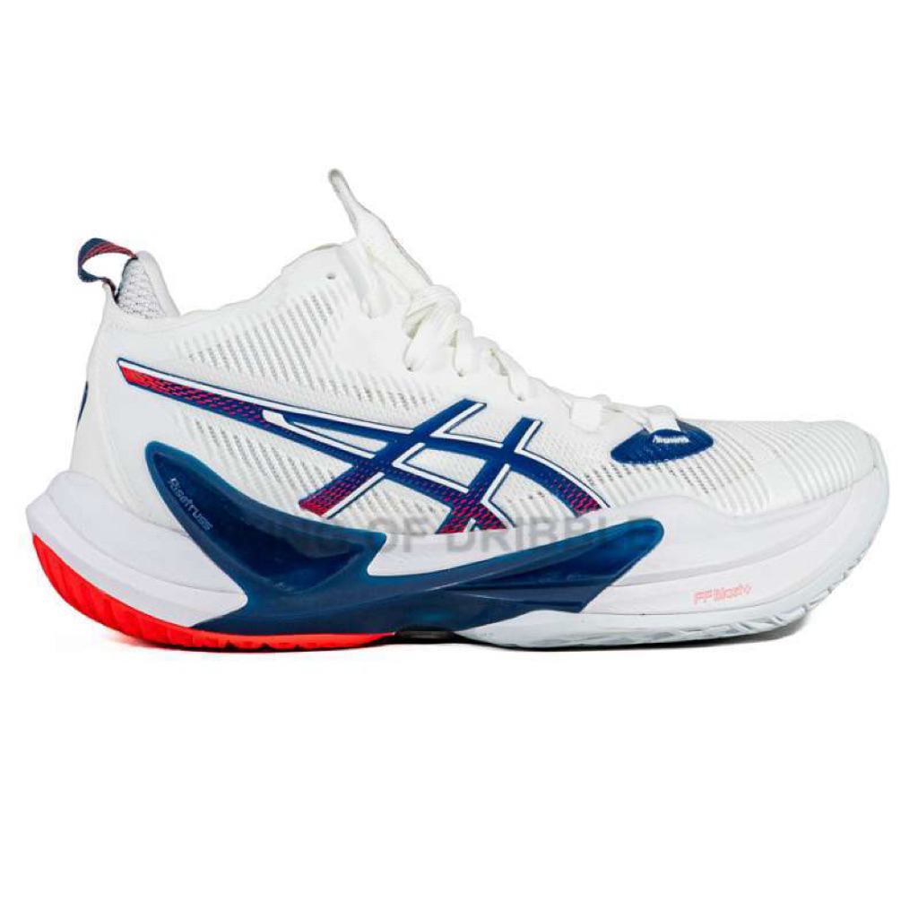 Asics Sepatu Volly Metarise 2 king off dribble white blue