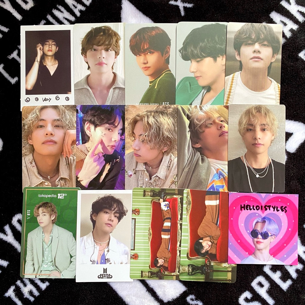 (1/4) Photocard PC BTS Taehyung Official V Proof Decokit Dicon Japan BTS The Best Season Greeting In