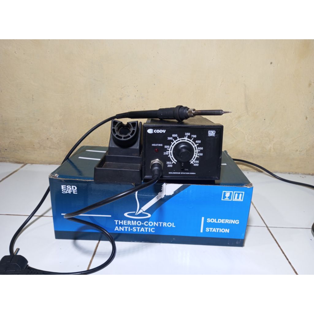 Solder Cody 936A second mulus, solder servis hp, solder adjustable, solder bekas murah cocok untuk b