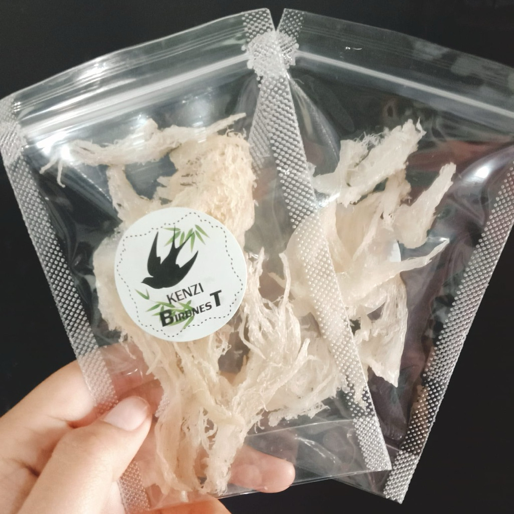 10gram Sarang Burung Walet Bersih Patahan / walet Asli natural