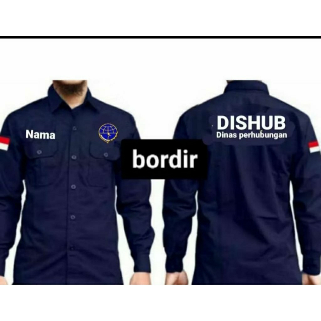 KEMEJA DISHUB/SERAGAM DISHUB/ KEMEJA DINAS PERHUBUNGAN/ SERAGAM DINAS PERHUBUNGAN/ KEMEJA PERHUBUNGA