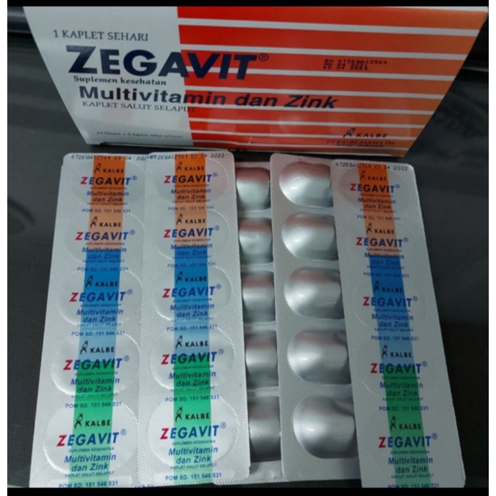 ZEGAVIT VITAMIN @5KAPLET STRIP