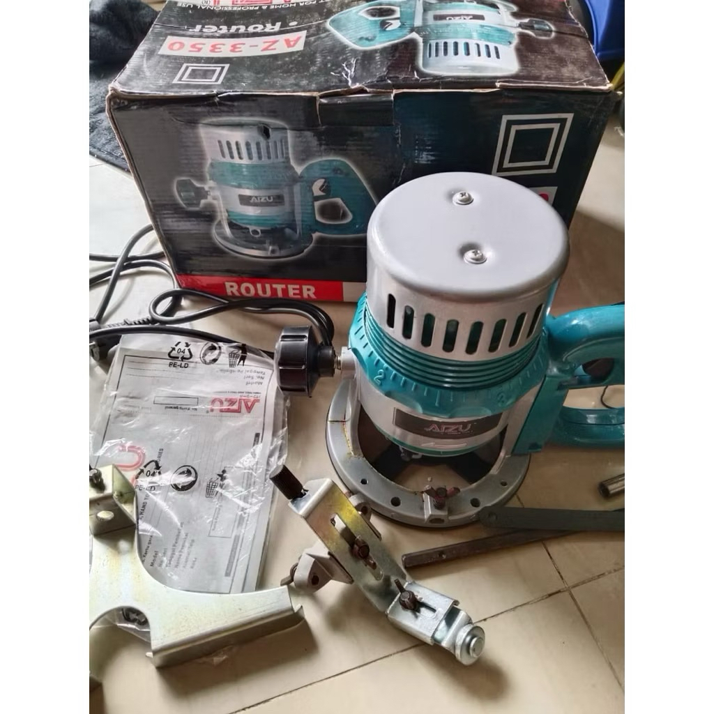 PROMO AIZU-3350 Mesin Router 12mm Besar Profil Kayu 12 Pro mm Wood Trimmer M2850