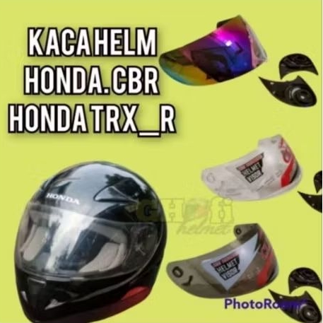 Kaca helm/ visor helm full face HONDA TRX- R Ninja Kawasaki  BMC Blade 200 star MDS sparta TRX stand