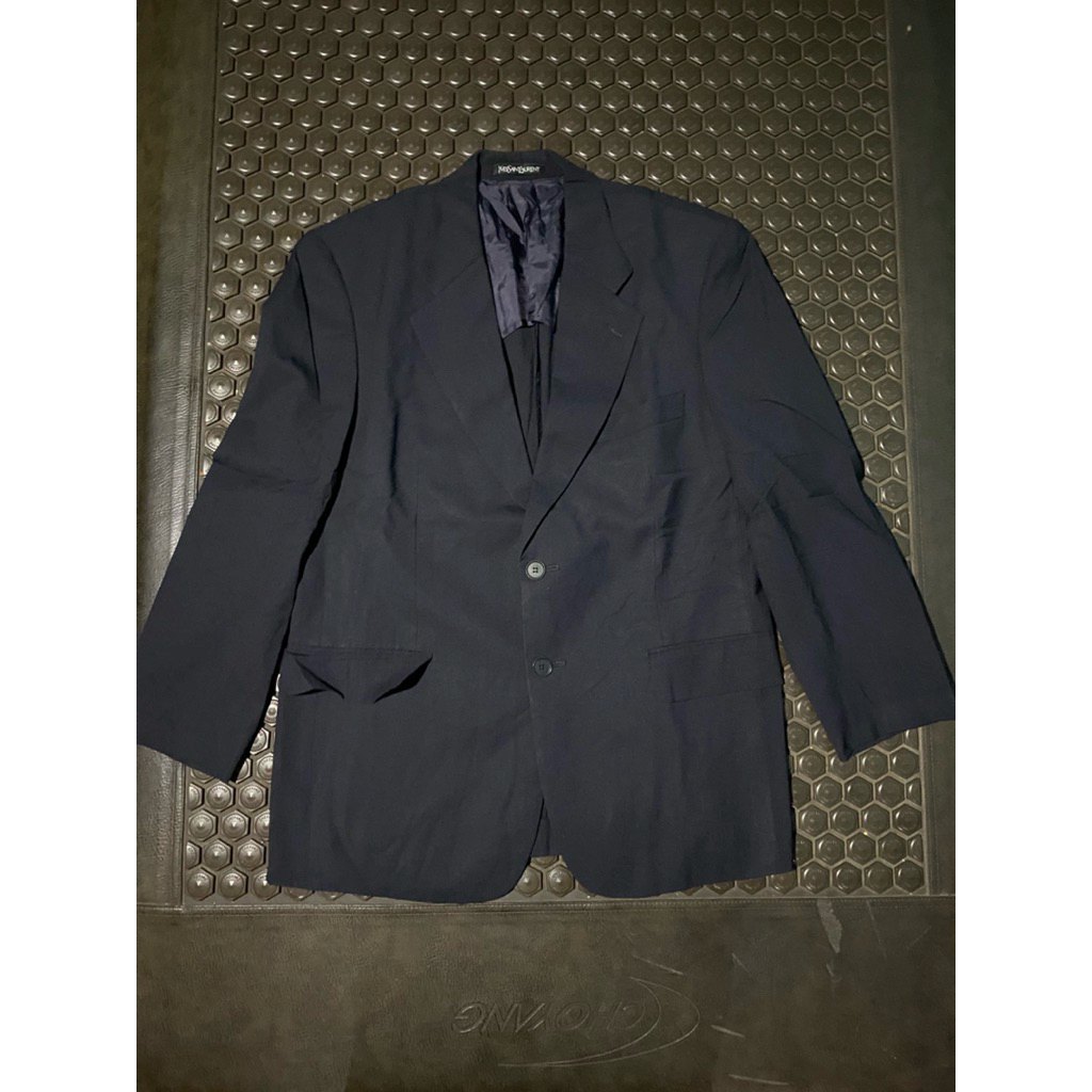 BLAZER JAS LUXURY YVES SAINT LAURENT BLUEBLACK MEWAH BRANDED