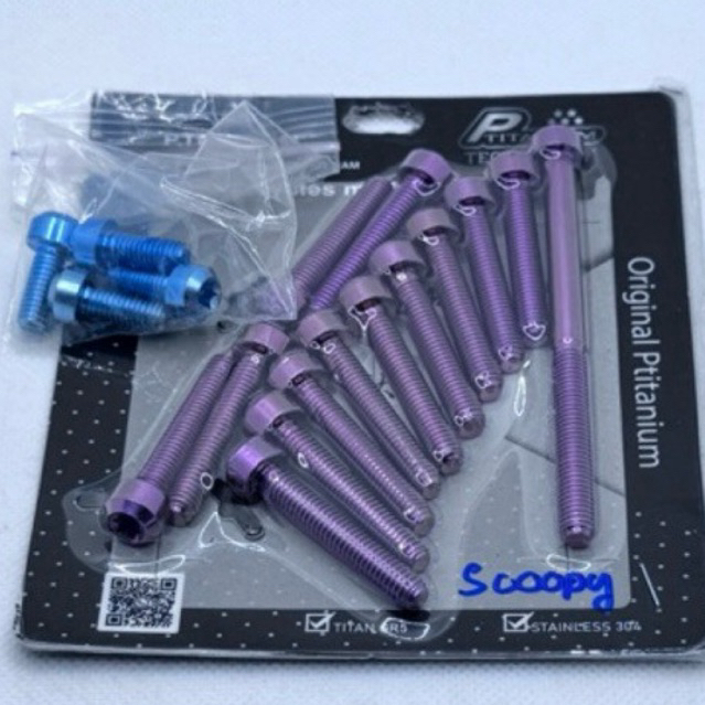 BAUT TITANIUM CVT SCOOPY SET GR5