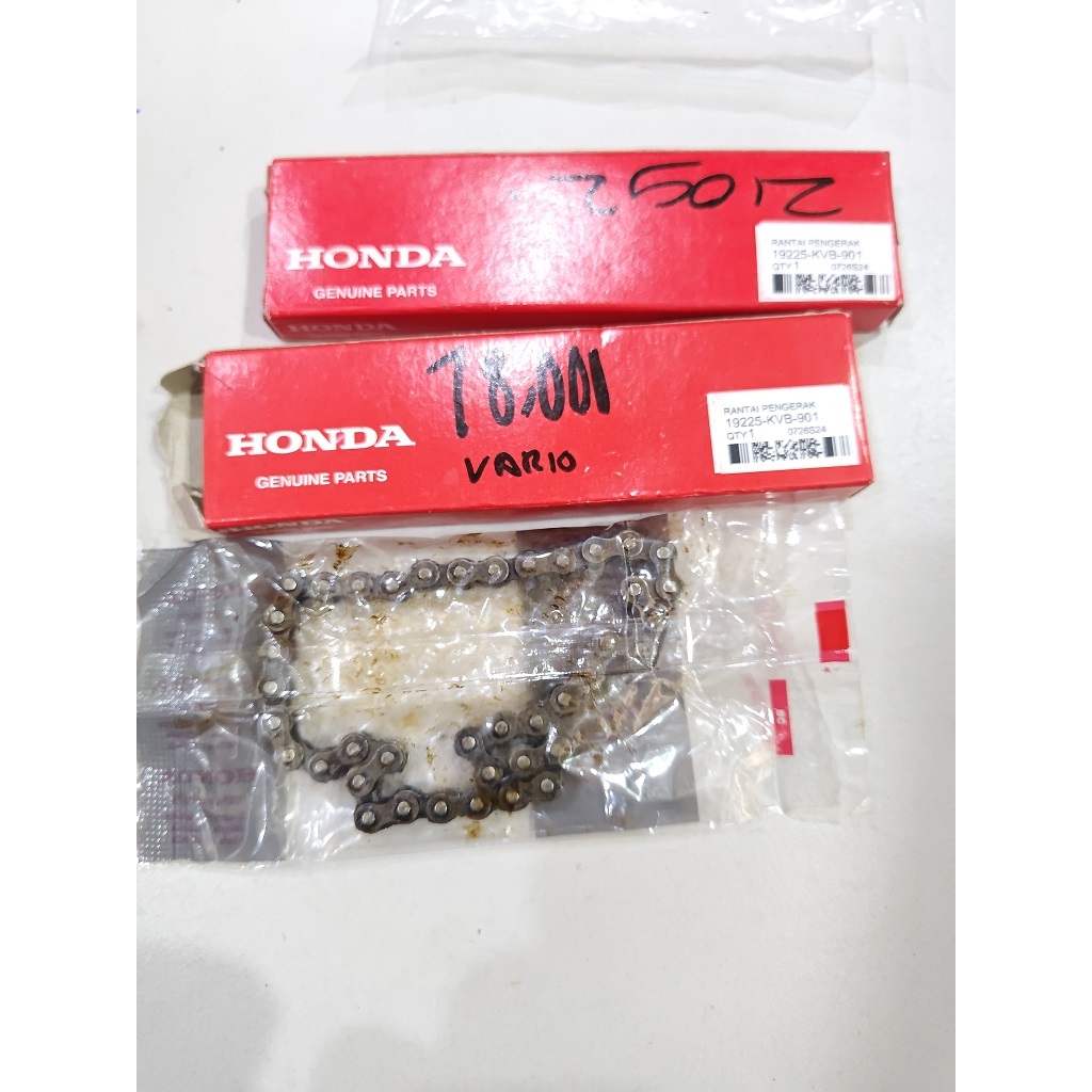 rantai waterpump pompa vario ori