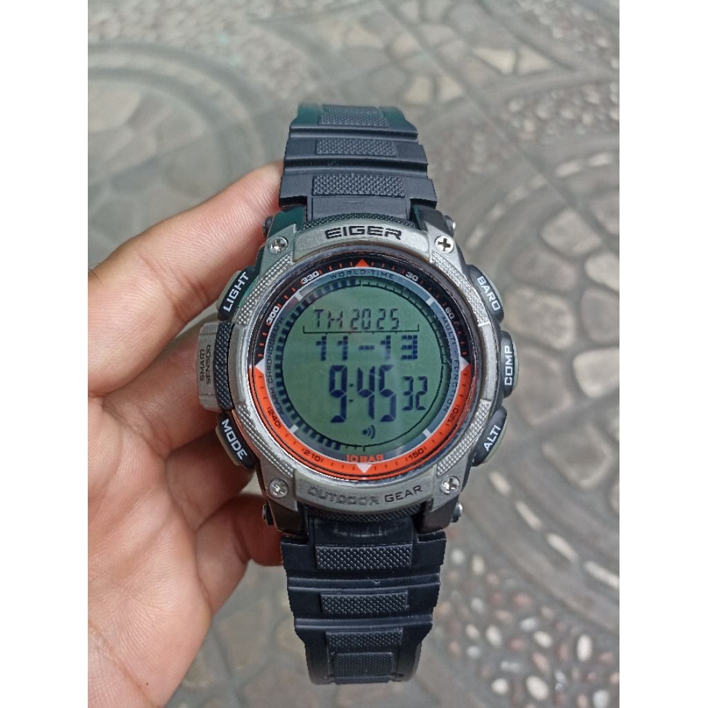Jam tangan EIGER MERCURY second original
