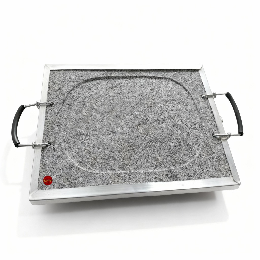 Batu Bakar Granito Grill Panggangan Sate Jagung Suki Nasi Daging Ikan Ayam Pisang Sosis Roti