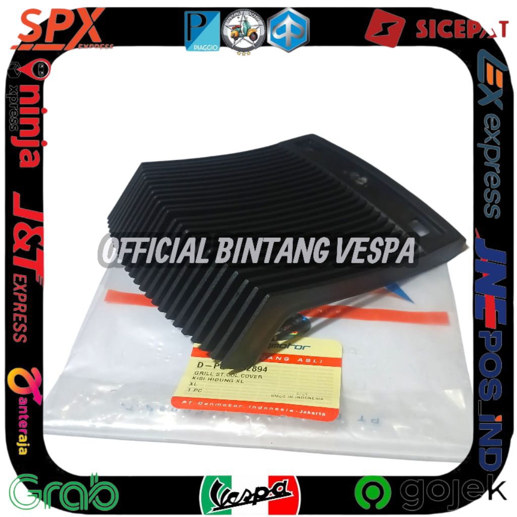 Grill hidung vespa excel original danmotor