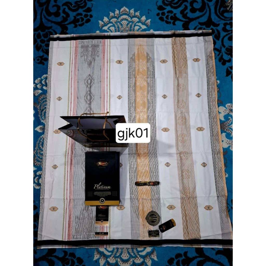 Sarung Ketjubung, Ketjubung platinum, Ketjubung Songket, sarung dewasa.