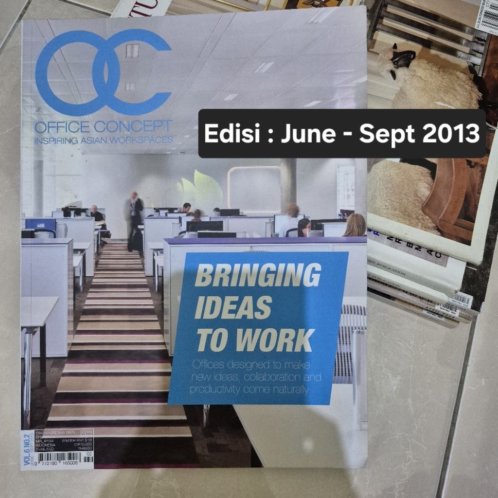 MAJALAH MIX - SKALA +, TREND, INTERIOR DESIGN, MARKETEERS, OFFICE CONCEPT