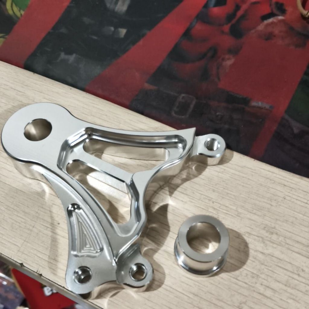 BREKET KALIPER 2 PISTON BIG LOGO KTC BREKET 2 PISTON BELAKANG NINJA R RR NINJA 150