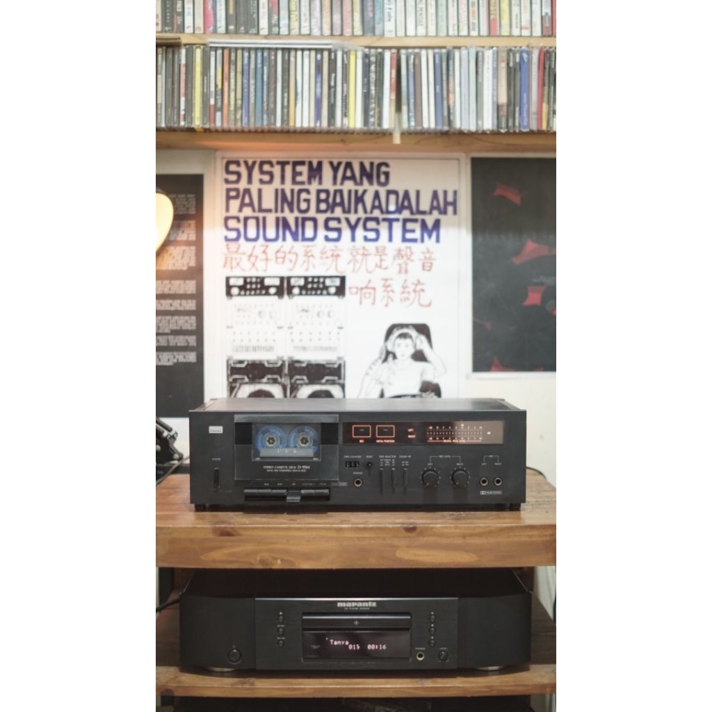TAPE DECK SANSUI D95 (STEREO CASSETTE DECK)