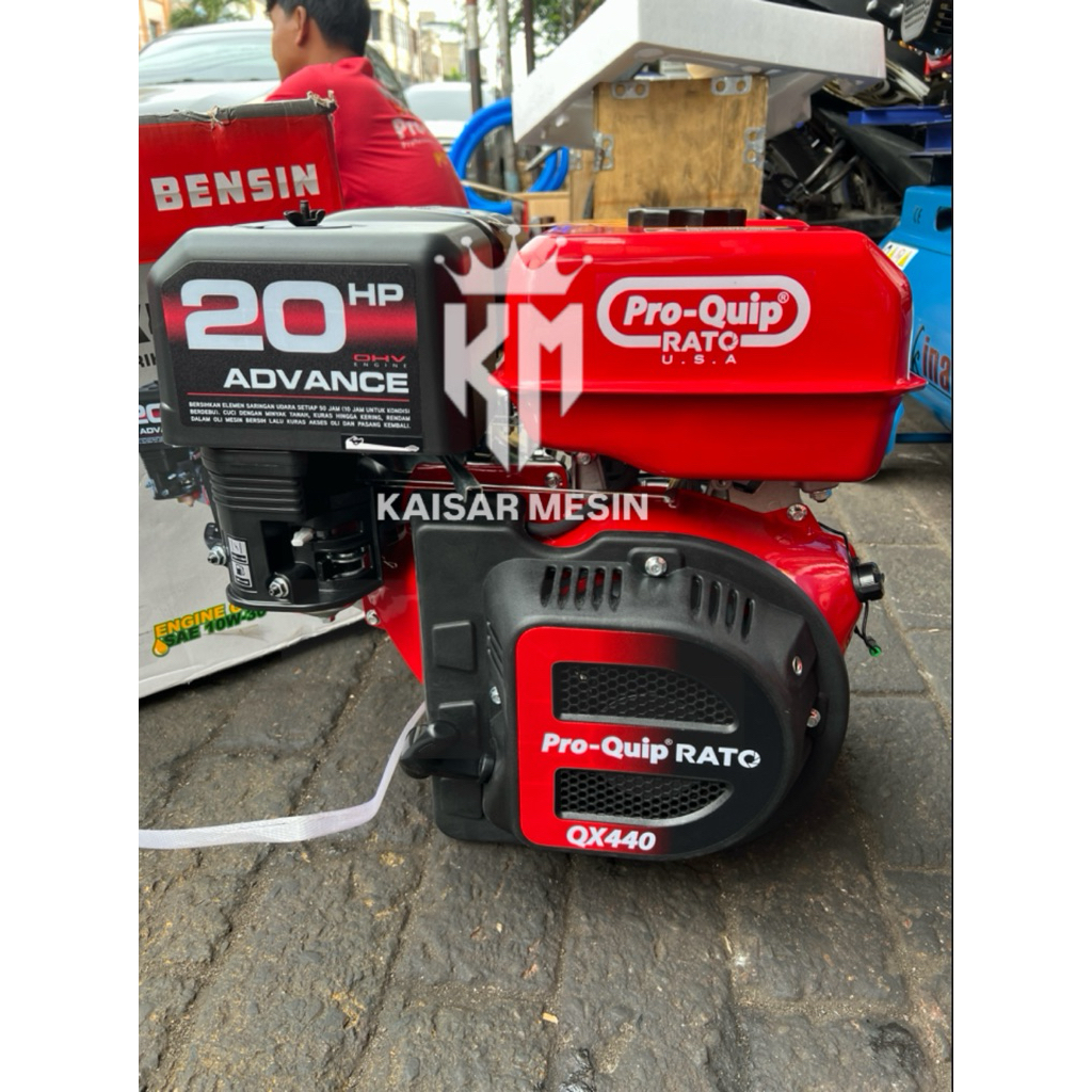 QX440 PROQUIP MESIN PENGGERAK BENSIN 20 HP PRO-QUIP QX 440 MESIN PENGGERAK SERBAGUNA