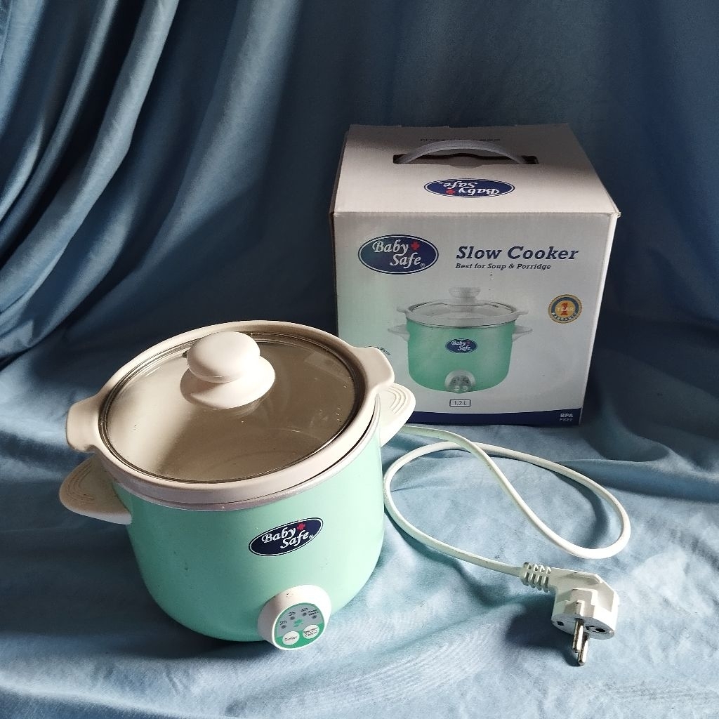 preloved slow cooker baby safe series LB07M slow cooker preloved