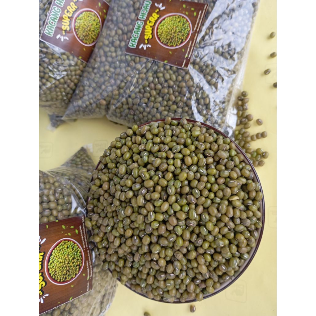 Kacang ijo Super 1kg 35.000 buat Toge, Kolak,dan Bubur