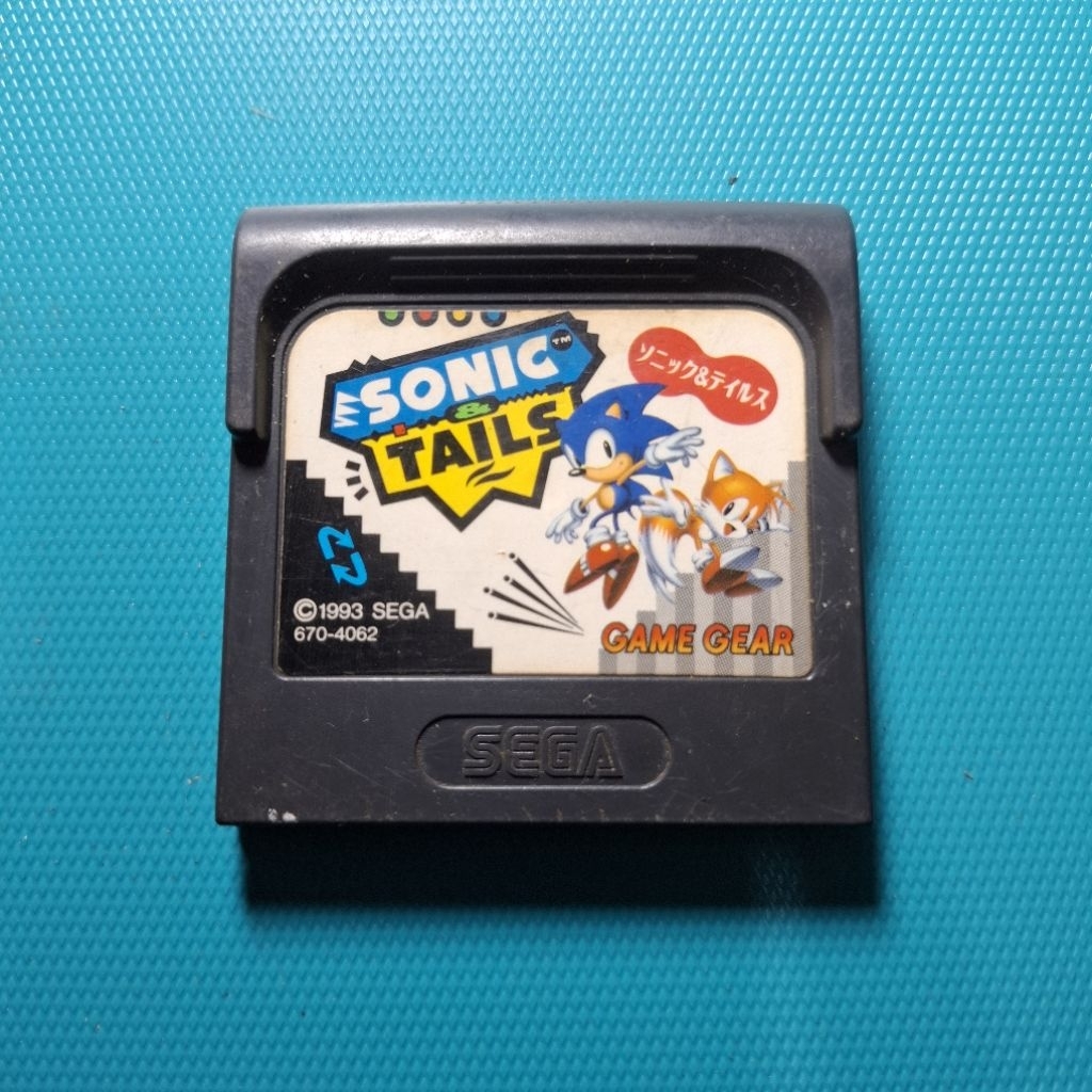 Kaset SEGA Game Gear Sonic & Tails Second