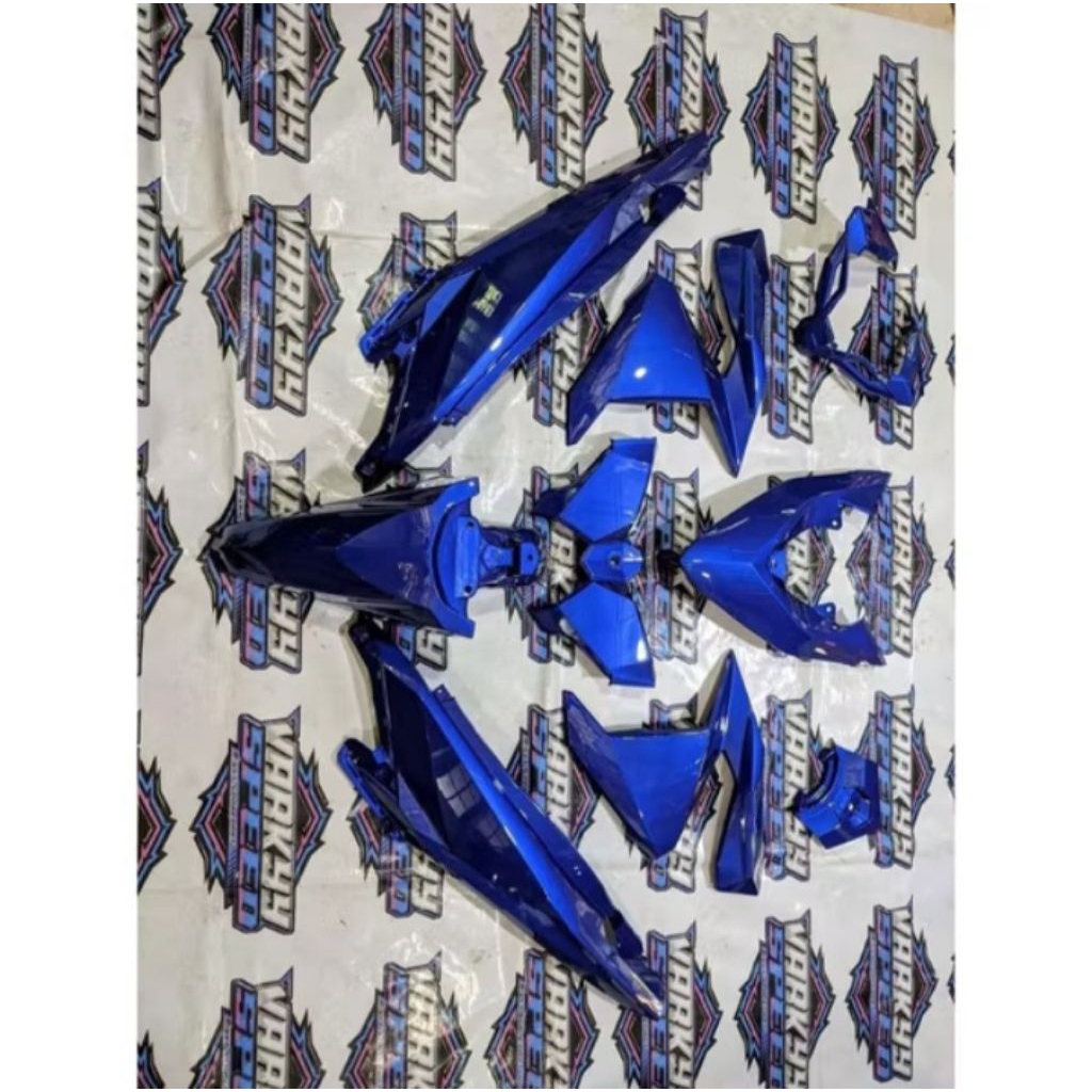 Full body halus honda vario 125 & 150 LED OLD warna costum biru candy / pepsi blue