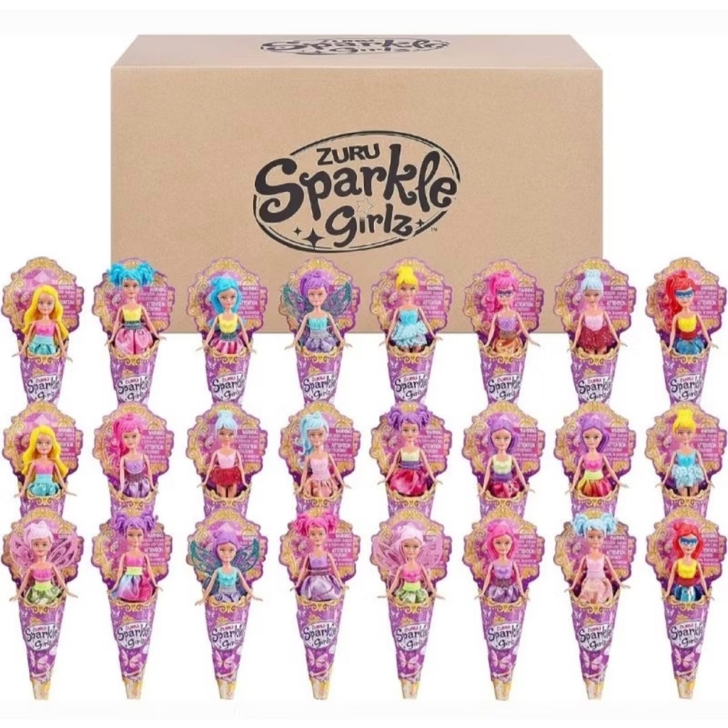 Sparkle Girls Mini Cone Mainan Boneka Sparkle Girls Mini Cone