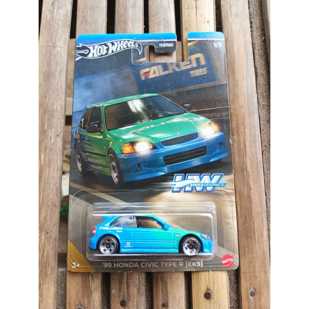 Hotwheels Falken Honda Civic EK9
