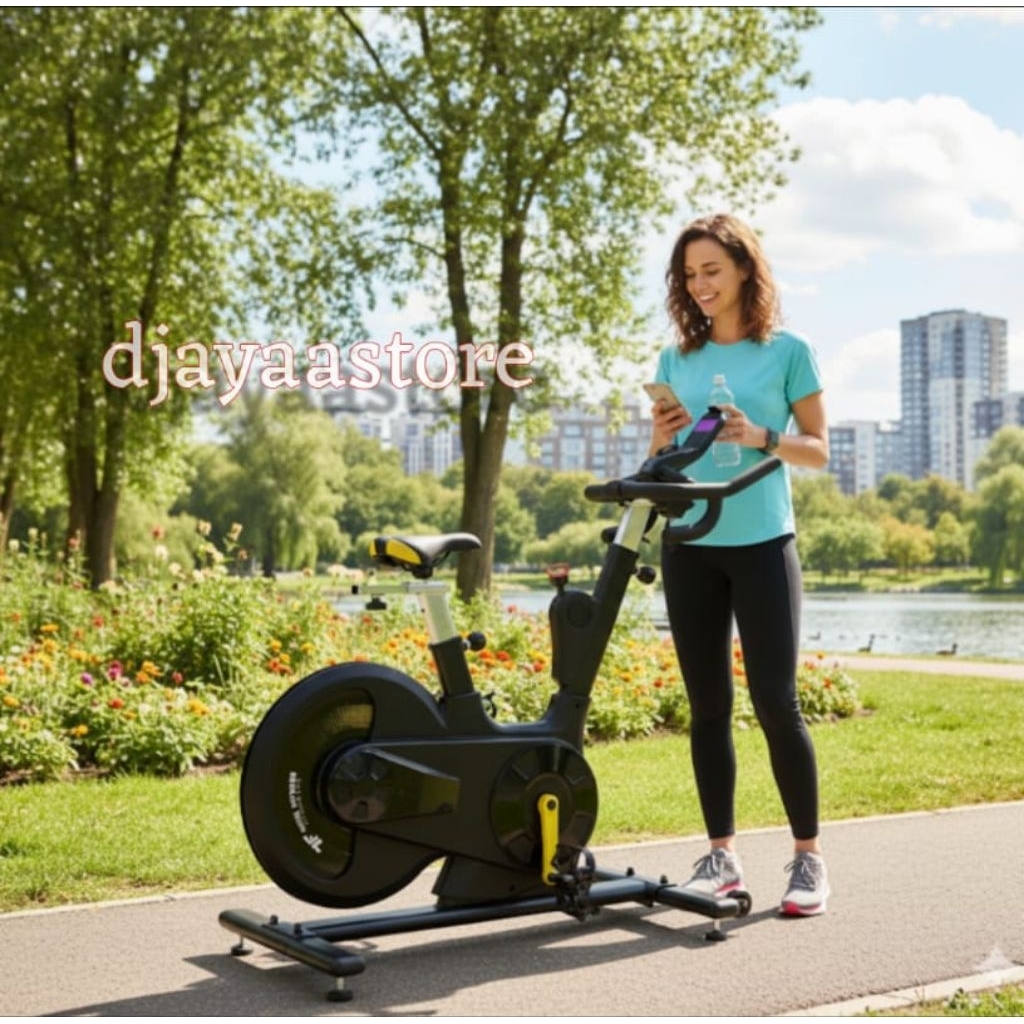 Spin Bike Race Alat OlahRaga Total Fitness Sepeda Statis