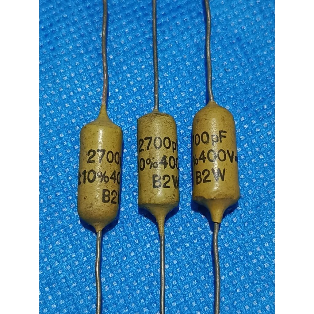 capacitor tone gitar Mullard 2700pf/2,7nf 400v original