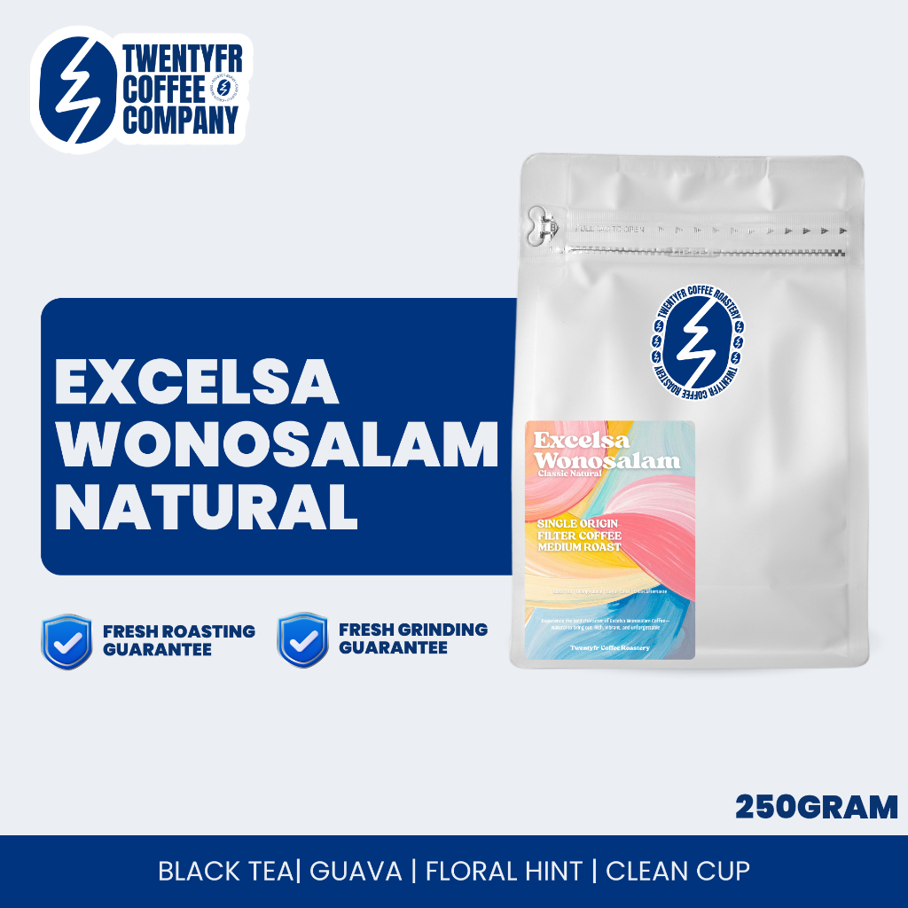 Biji Kopi Excelsa Wonosalam - Biji Kopi Roasted Excelsa Wonosalam 250gr