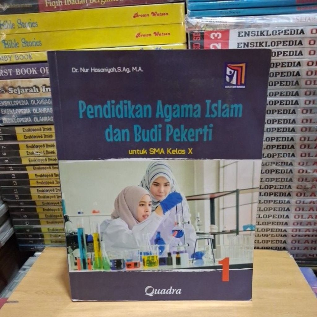 Buku Original Pendidikan Agama Islam dan Budi Pekerti SMA Kelas 10 K Merdeka Quadra