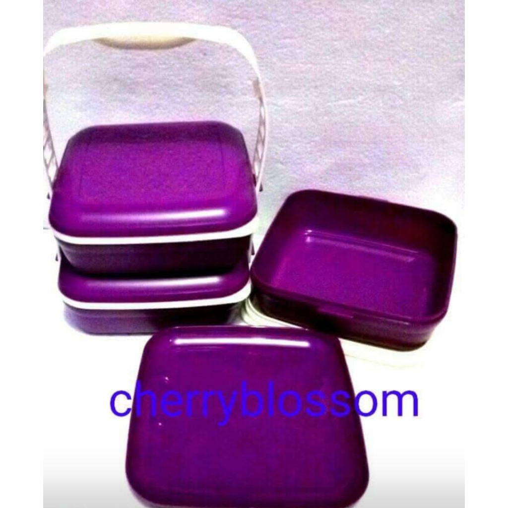 picnik set trio/rantang susun 4, PST tupperware