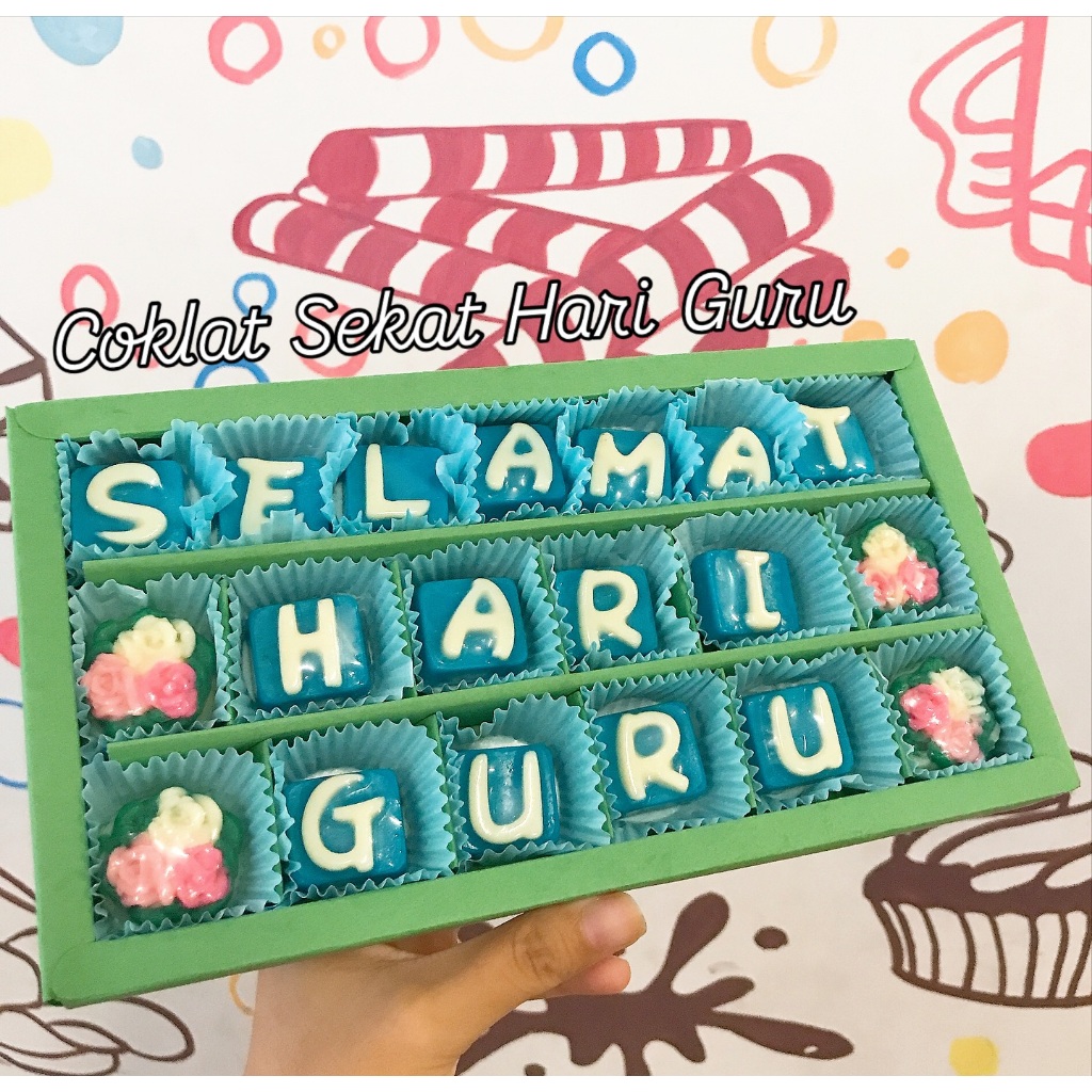 Coklat Sekat Ucapan Hari Guru