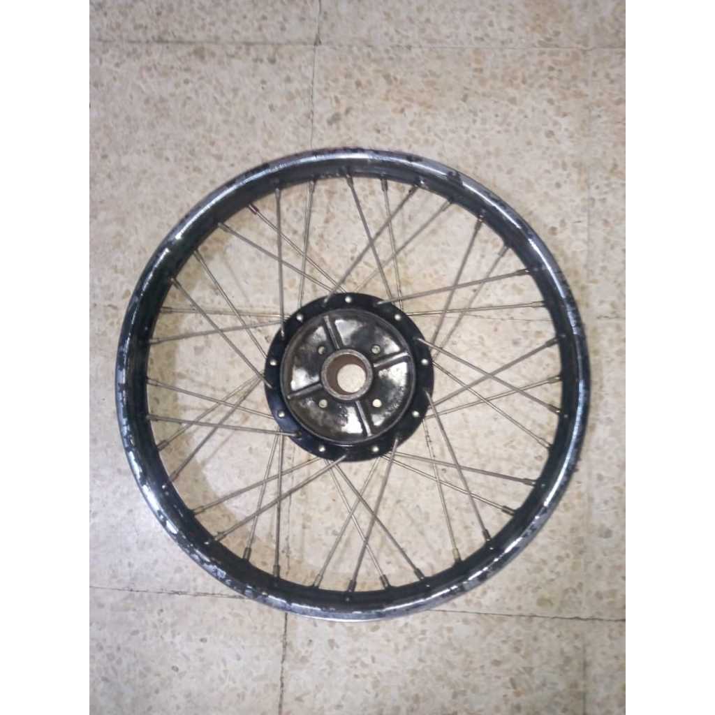Velg Ruji Belakang Yamaha Jupiter Z Lama Vega Ring 17 Merk DID Tromol Ori kode 37J Bekas