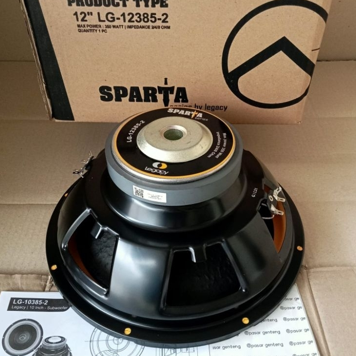 original speaker 12in ORI LEGACY SPARTA LG 12385-2 spiker 12" subwoofer 12 inch ORI ACR