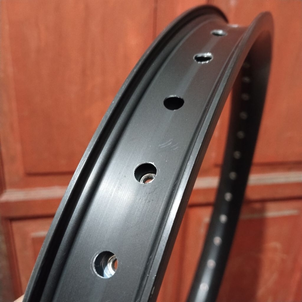 Rims sepeda 20 inch 36hole lebar alloy hitam velg bmx