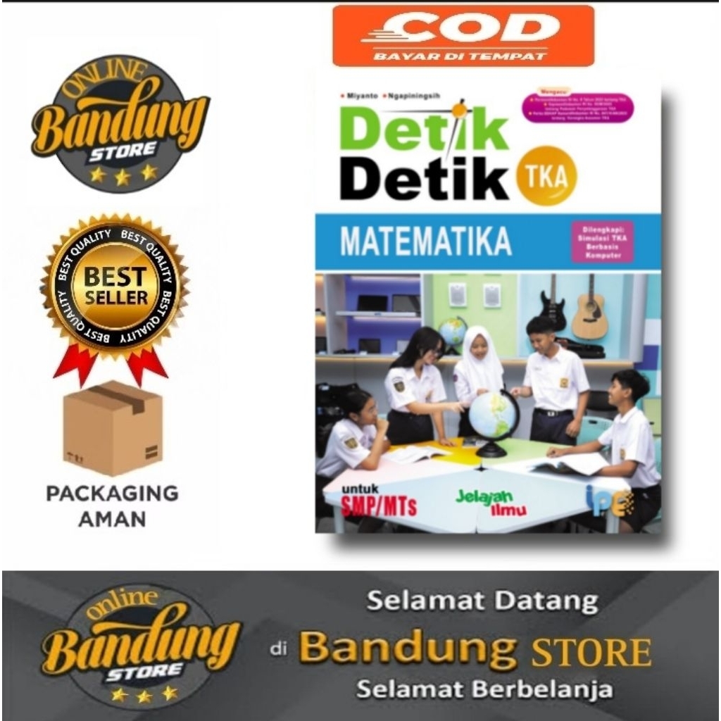 DETIK DETIK TKA MATEMATIKA Untuk SMP/MTs