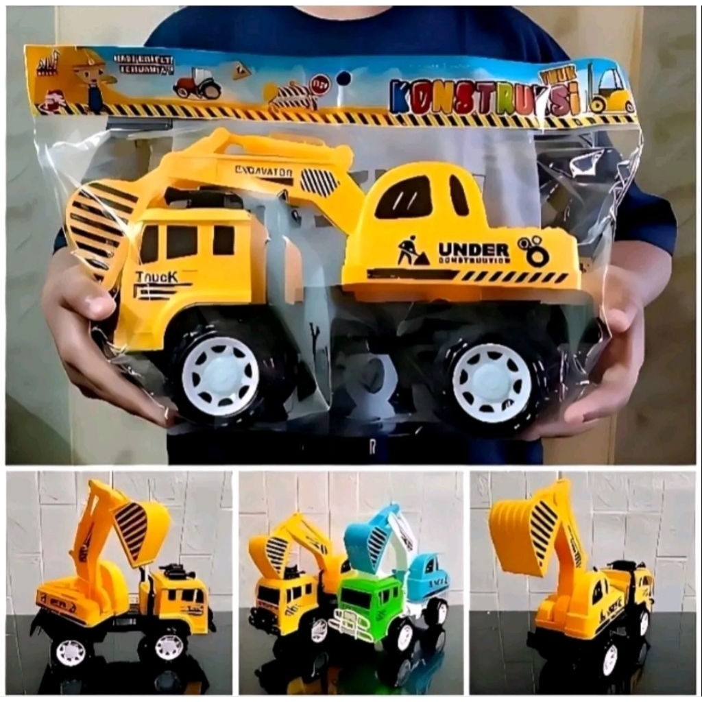 Mainan Anak Truck Exavator kode AK 01