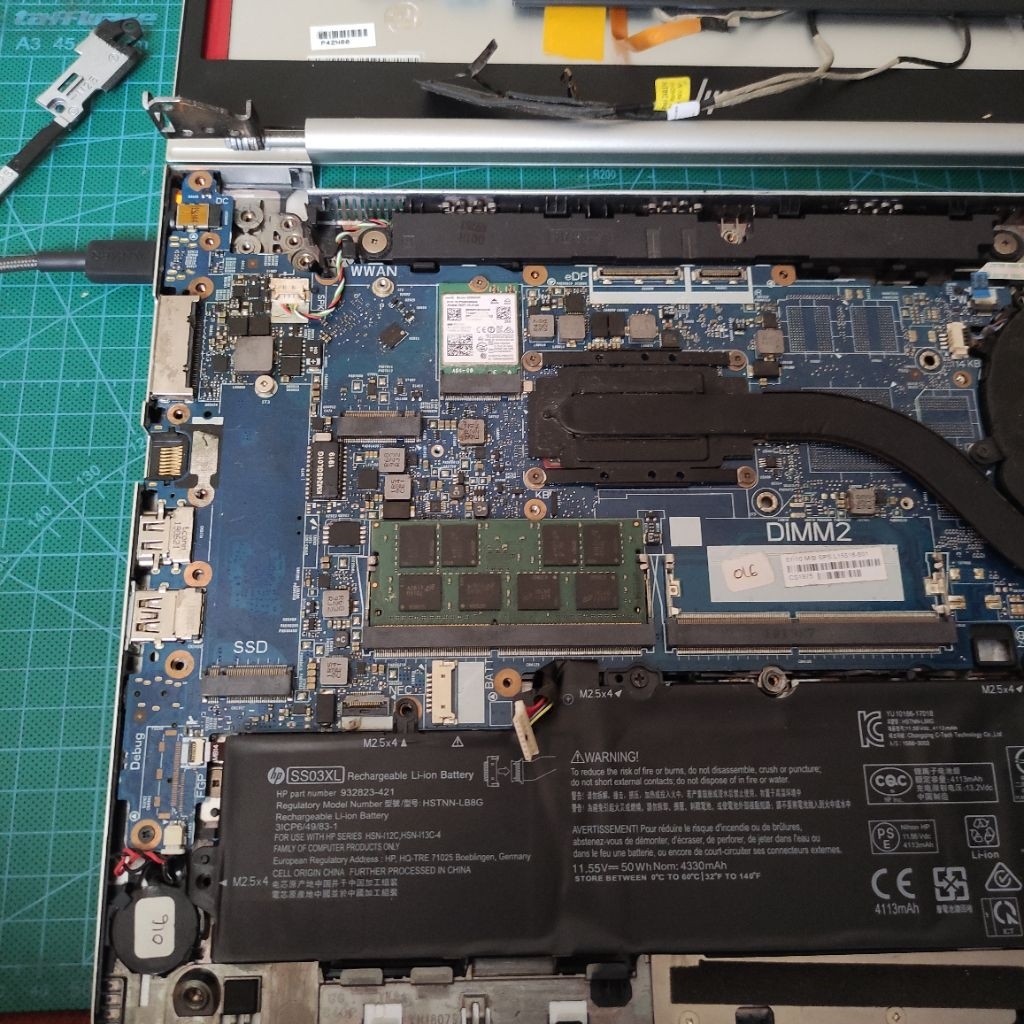 MAINBOARD HP ELITEBOOK 840 G5 RUSAK MATOT