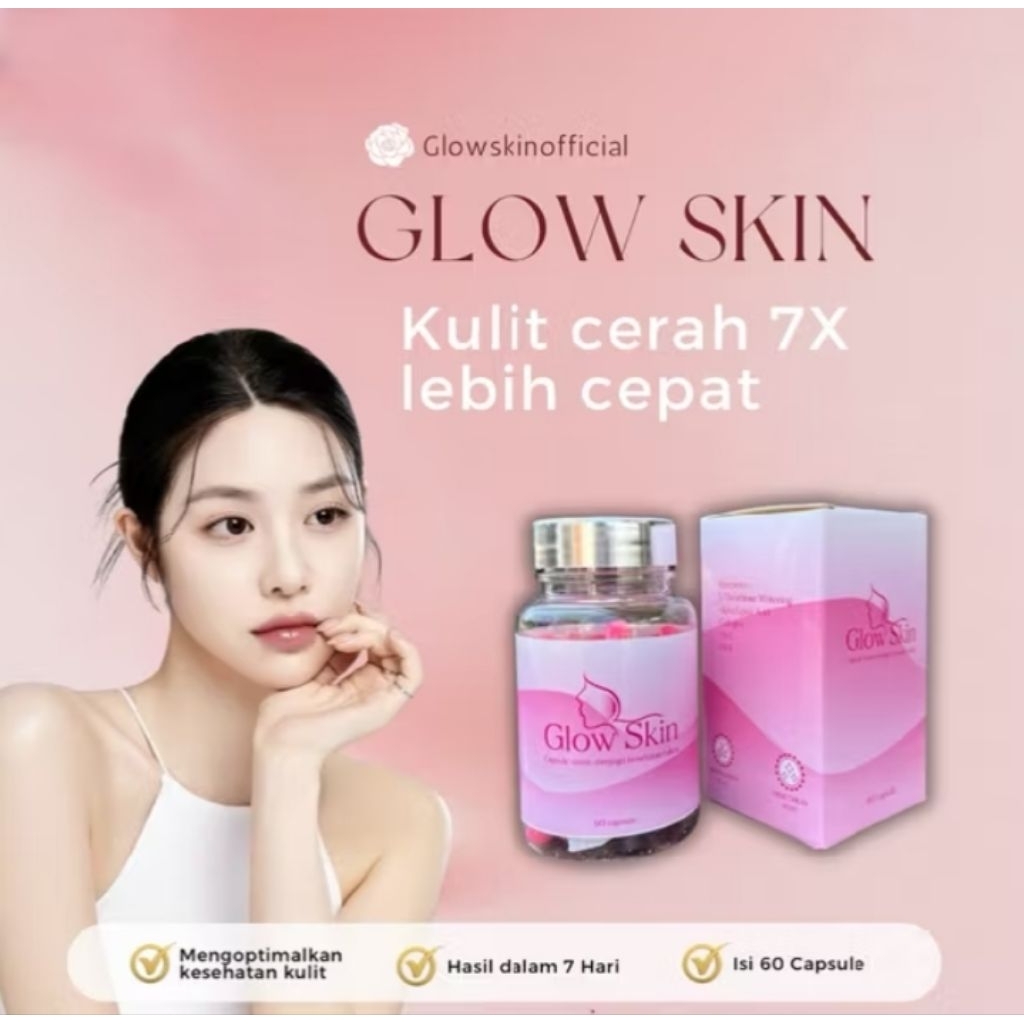 whitening Glow Skin capsule/ 7X cepat memutihkan seluruh badan