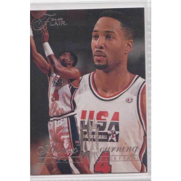 1994-95 Flair #167 Alonzo Mourning