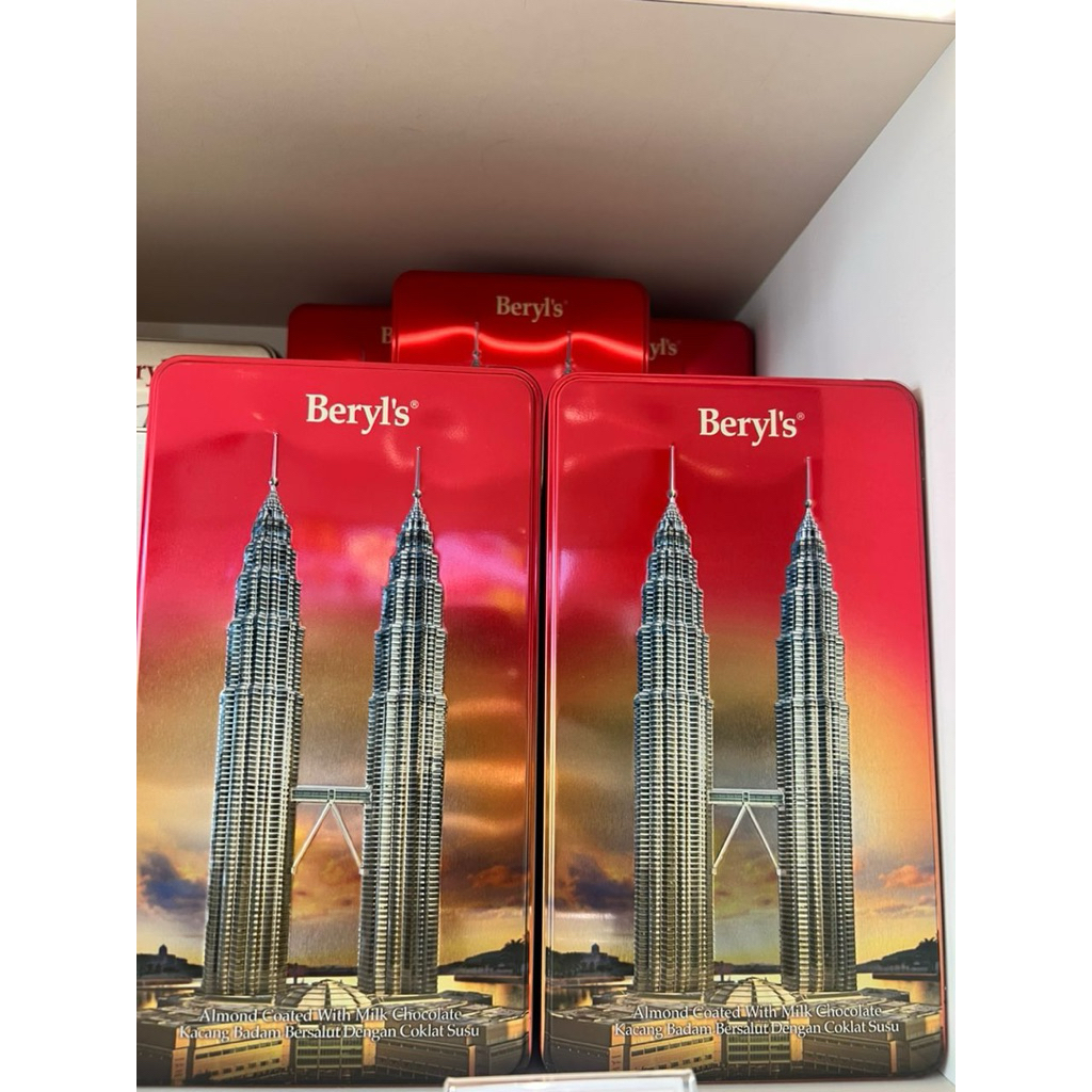 BERYL'S TWIN TOWER ALMOND MILK CHOCOLATE 150G