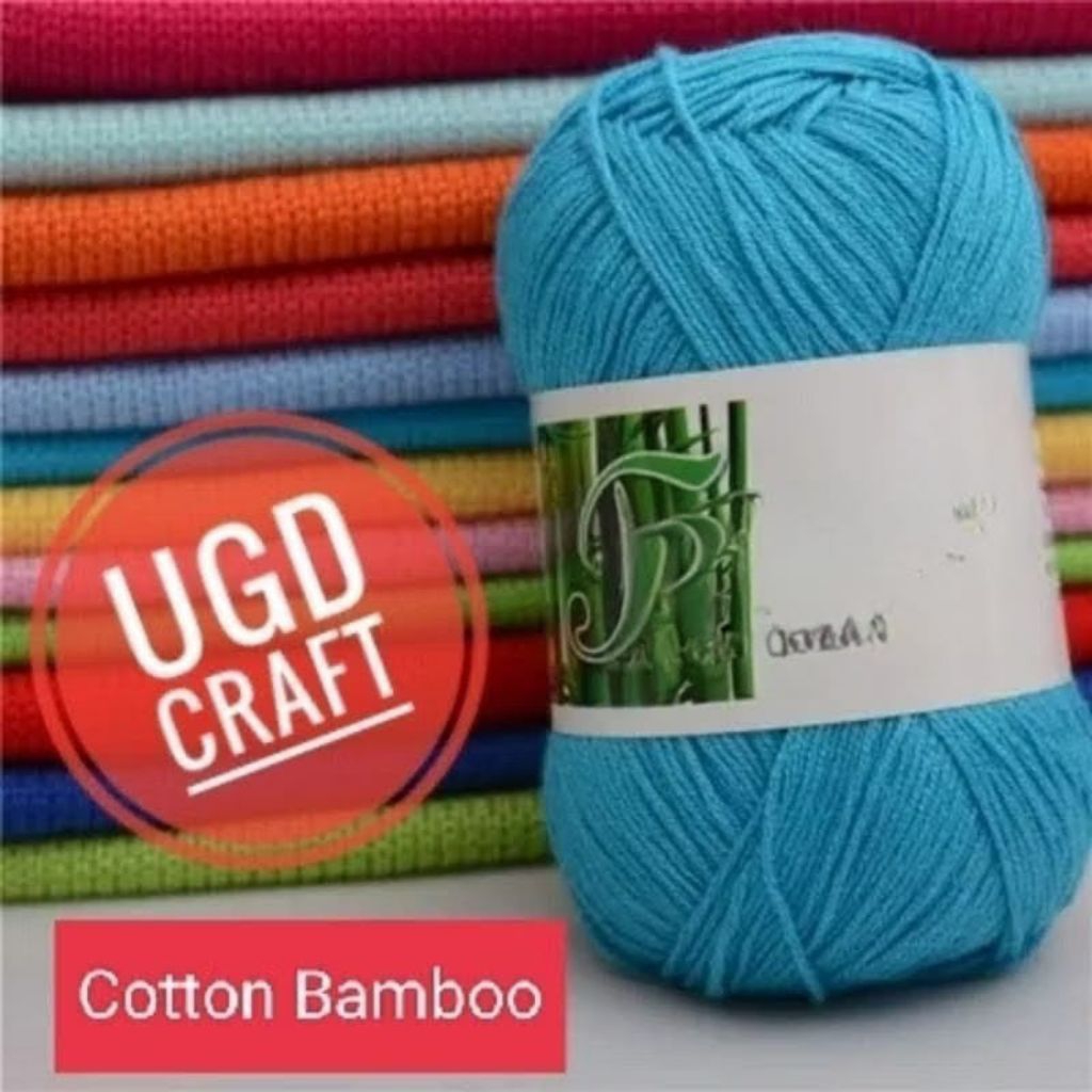 Cotton Bamboo Yarn / Benang Rajut Katun Bamboo