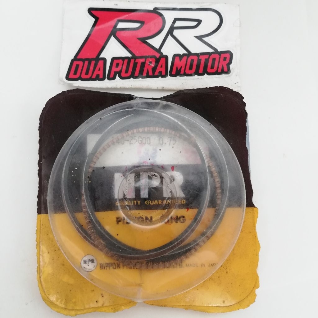 ring piston seher suzuki satria fu 150 fu150 os oz oversize size uk ov ukuran 75 os75 25G Npr japan
