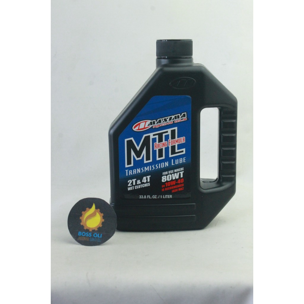 OLI MESIN 2T MAXIMA MTL 80WT OLI RACING TRANSMISI MAXIMA 2TAK MANTAP TERMURAH